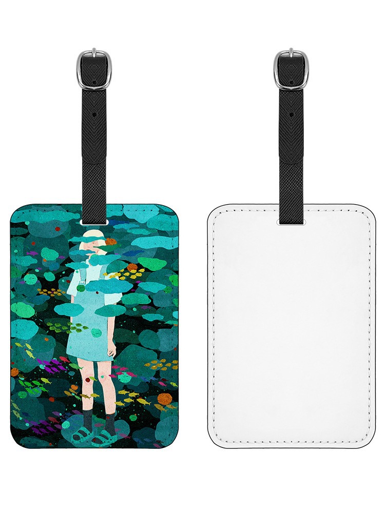 Impresión de transferencia térmica de pelo directo de fábrica etiqueta de equipaje viaje de negocios Almacenamiento de cuero PU viaje de embarque de equipaje colgante material al por mayor