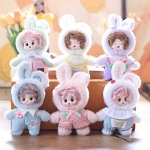 可爱萌搪胶脸洋娃娃挂件毛绒玩具公仔硅胶包包挂饰钥匙扣娃娃玩偶