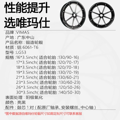 Glide Road King Street Fighter – Motorcycle wheel hub