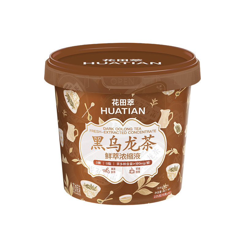 Chalatte Coffee Huatian Cui Black Oolong Tea Concentrate 15 Capsules/Can American-Style Coffee Breakfast Meal Replacement Chalatte Coffee Huatian Cui Black Oolong Tea Concentrate 15 Capsules/Can American-Style Coffee Breakfast Meal Replacement