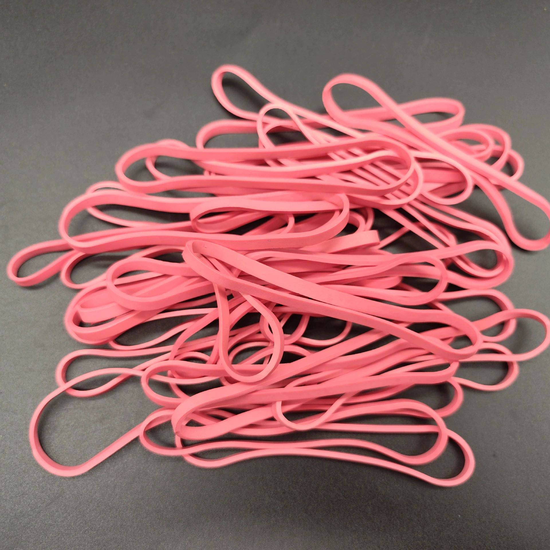 Анти-статическое анти-старение резинкой оптовая высокая эластичная охрана окружающей среды прочная резинка резиновое кольцо красный цвет персика резиновое кольцо