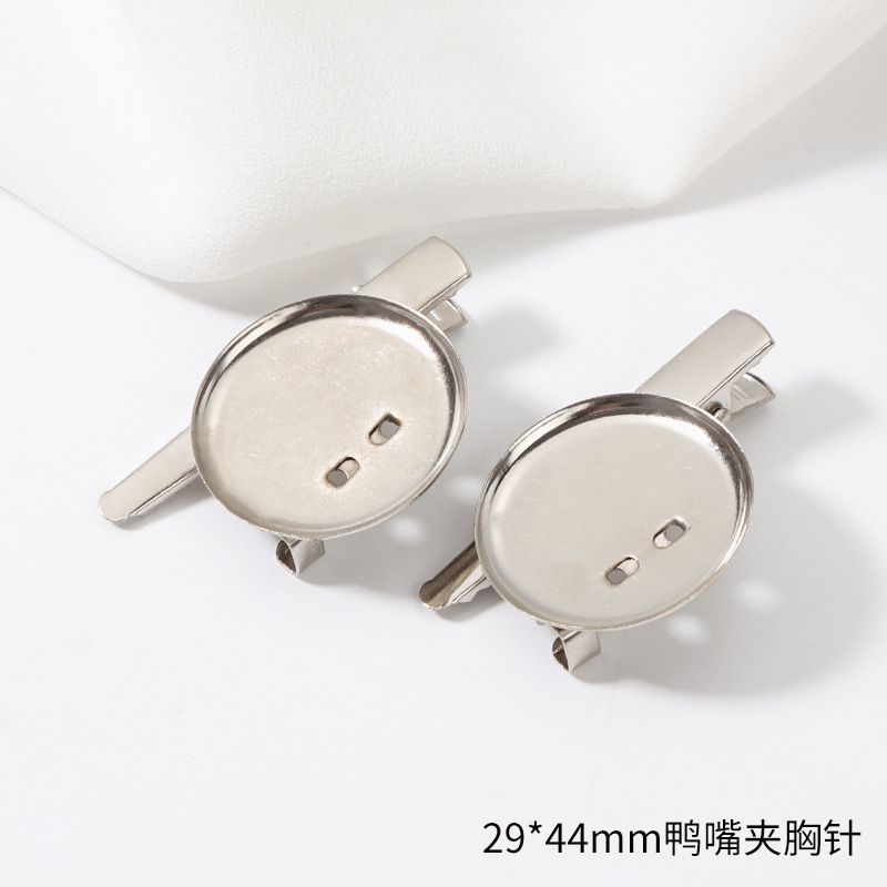 ピンの安全針の胸の花の底のボタンの針はロックの頭のネクタイのブローチの手作りのdiyの毛の服のボタンの部品の材料を持ちます。