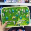 Green Minecraft villain version PP lunch box (21*15*6.5CM)