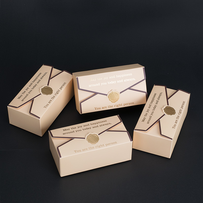 批发伴手礼盒子简约ins风结婚喜糖盒创意韩式空盒金色香槟色礼盒|ru