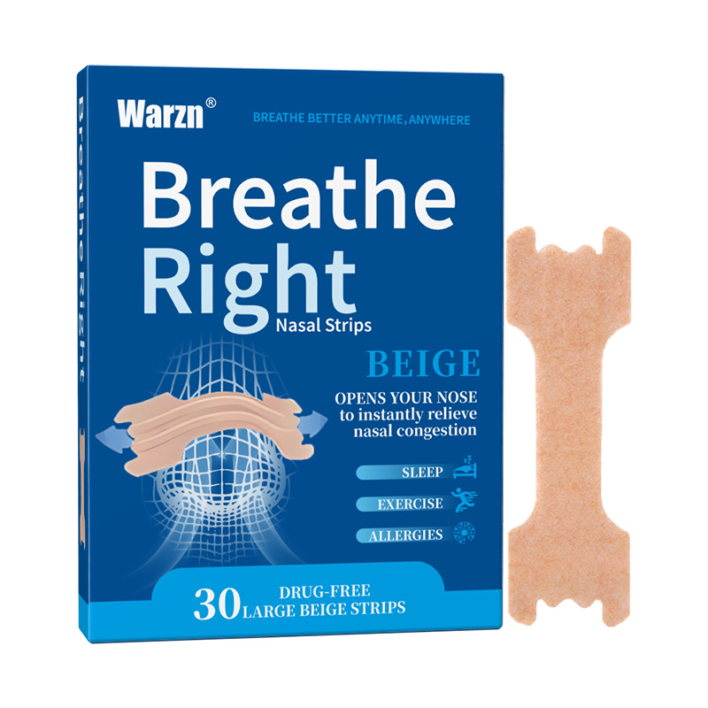 for export cross-border ventilation nose paste physical expansion sleep stickers spot goods