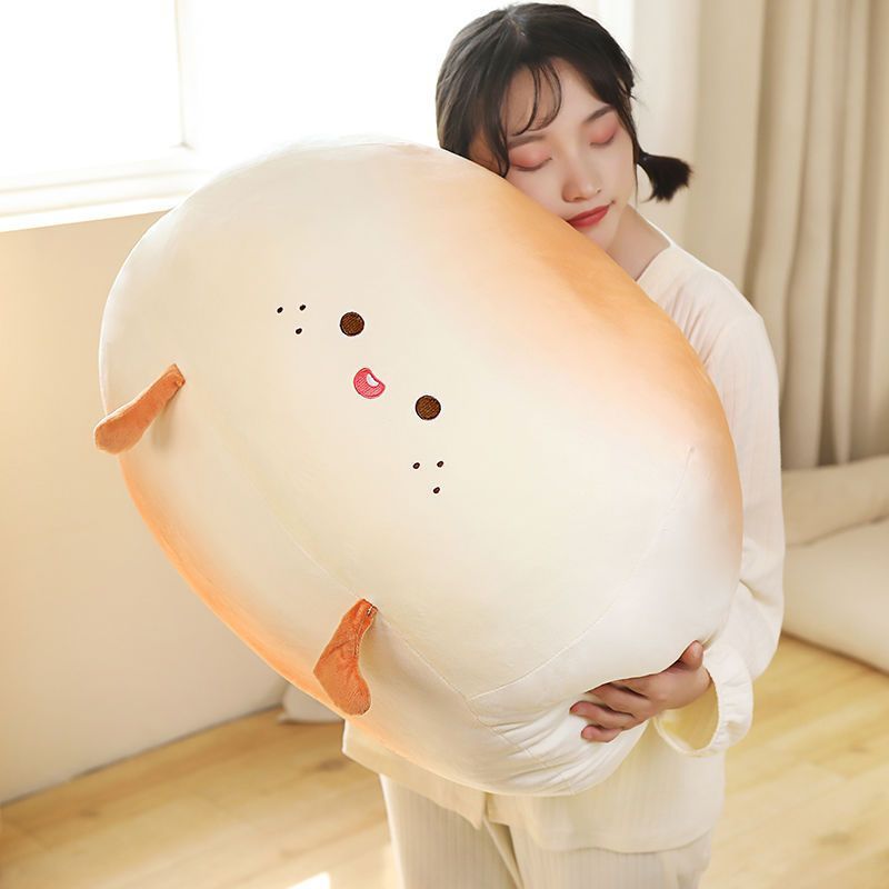 女の子がベッドで寝るための非常に柔らかい小さなまんじゅう枕、かわいいベッドサイドのタコ団子の誕生日プレゼント|undefined