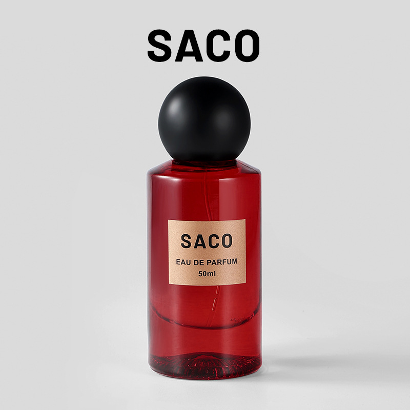 Celebridad en línea transmisión en vivo SACO perfume para la vida Tentación negra fragancia duradera perfume de Mujer 50ml entrega de una pieza