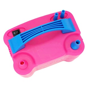 Portable Double Hole Inflator Electric Inflator Balloon Inflation Pump Wedding Room Decoration Balloon Inflator