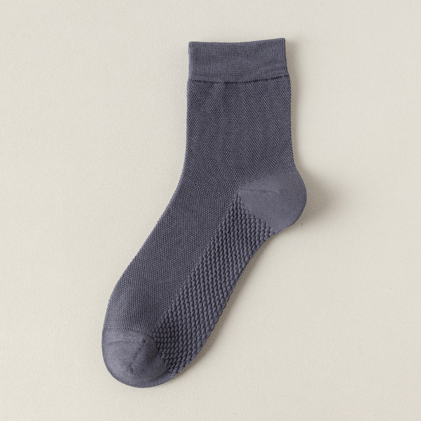 Men's summer thin breathable sports cotton knee socks