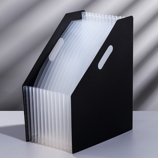 A4 multi-layer folder can be vertical portable organ bag student desktop file bag test paper holder storage rack large capacity