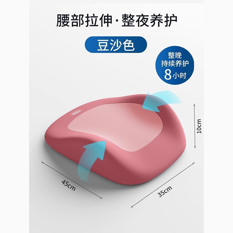 ベッドの上で枕をして、多機能のうつ伏せになります。|undefined