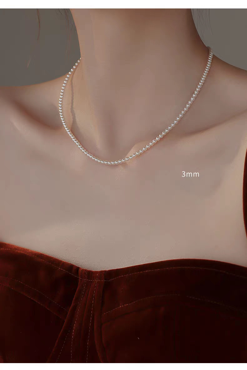 시지아 웜 화이트 펄 3mm