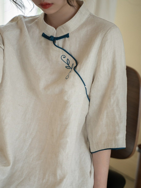 Summer retro cheongsam