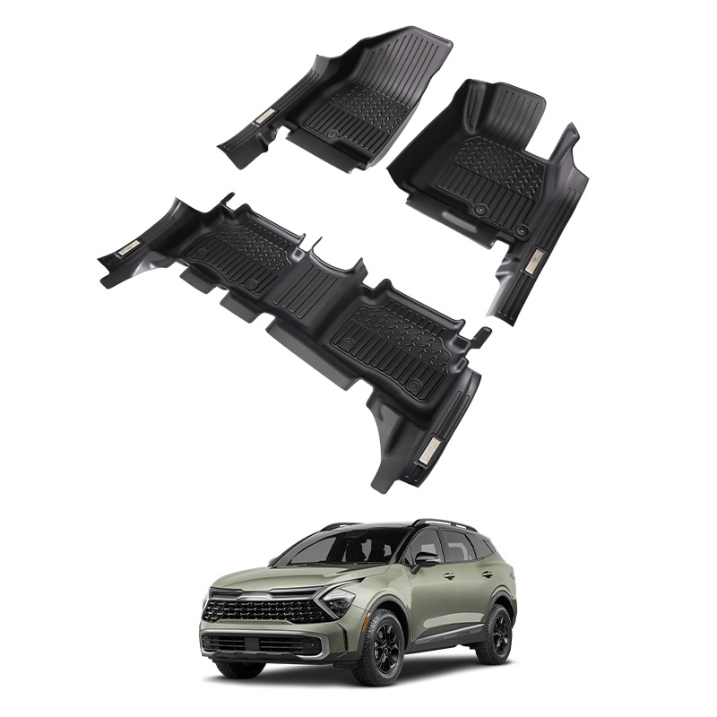 Alfombrillas para coche Kia Sportage, alfombrillas especiales para maletero y piso de Kia Sportage.