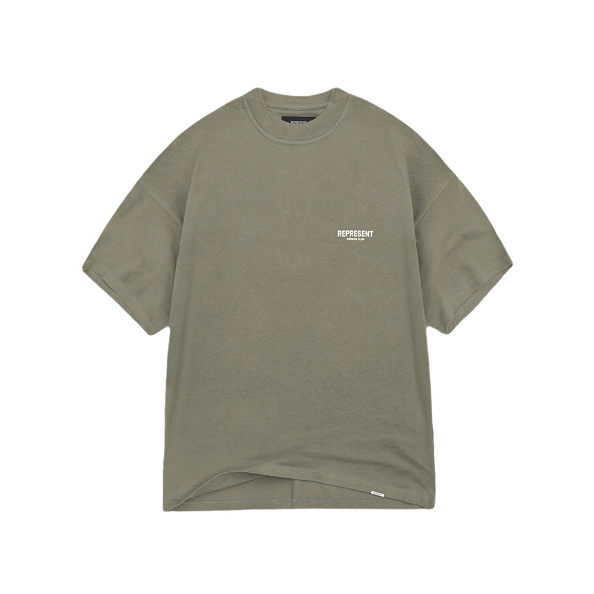 Alta calidad REPRESENTAR REP eslogan impresión color caramelo calle Americana dopamina verano manga corta Camiseta moda