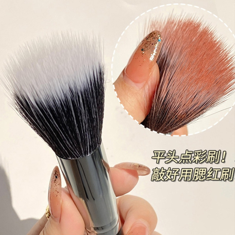 点彩腮红刷软毛多层纤维毛化妆刷细光峰散粉刷彩妆美妆工具刷批发