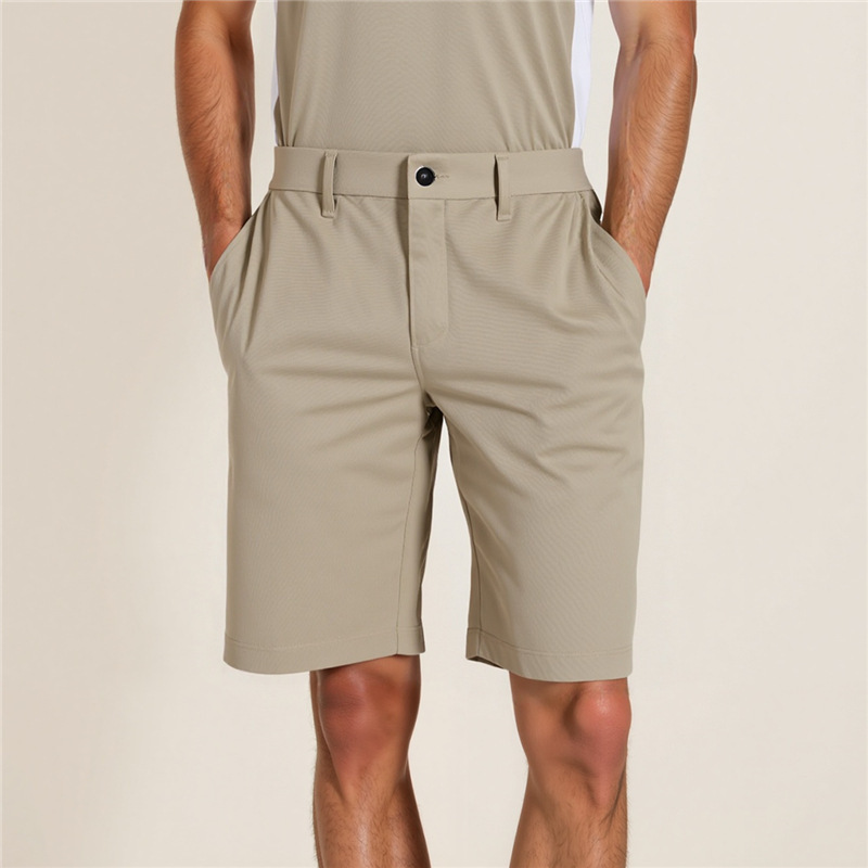 Amazon Men's Woven Golf Sports Casual Shorts Versatile Summer Pants Fitness Quarter Pants