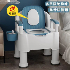 老人移動式便器室内防臭便器妊婦座り椅子携帯大人尿桶座り便器痰盆