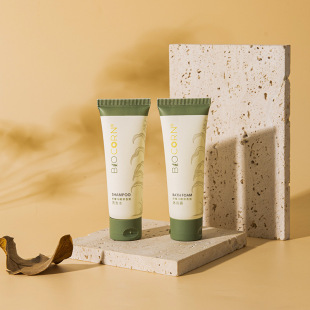 Five-Star Hotel Disposable Lemon Verbena Fragrance Shampoo and Shower Gel B&B Club Travel Wash Set