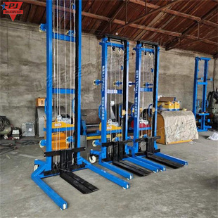 Small construction site electric brick loading machine construction site long service life mobile hydraulic aerated block lift