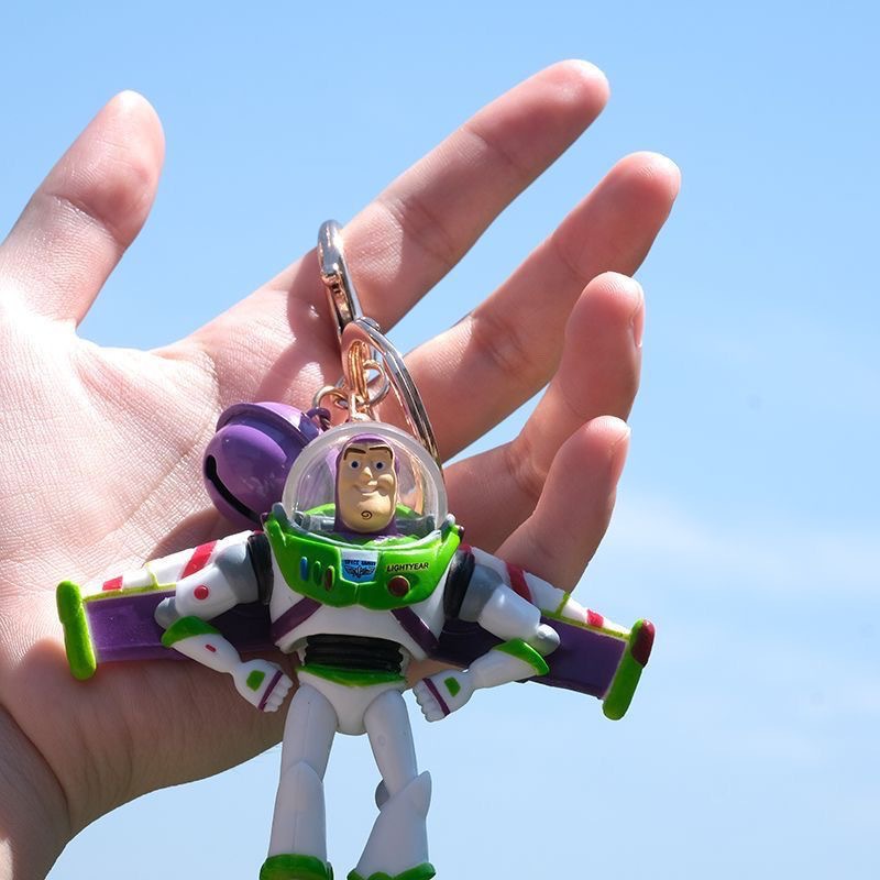 (Agencia) comercio exterior transfronterizo juguetes movilización total Buzz Lightyear Hoodie colgante llavero de salida de aire fragancia