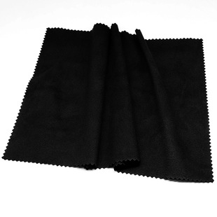 Small pieces of shoes black cloth leather care fluff polishing cloth shoes polishing texture soft shoe polish polishing