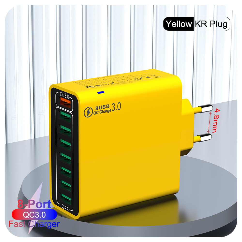 QC3.0 한국 표준 노란색 [베어메탈]