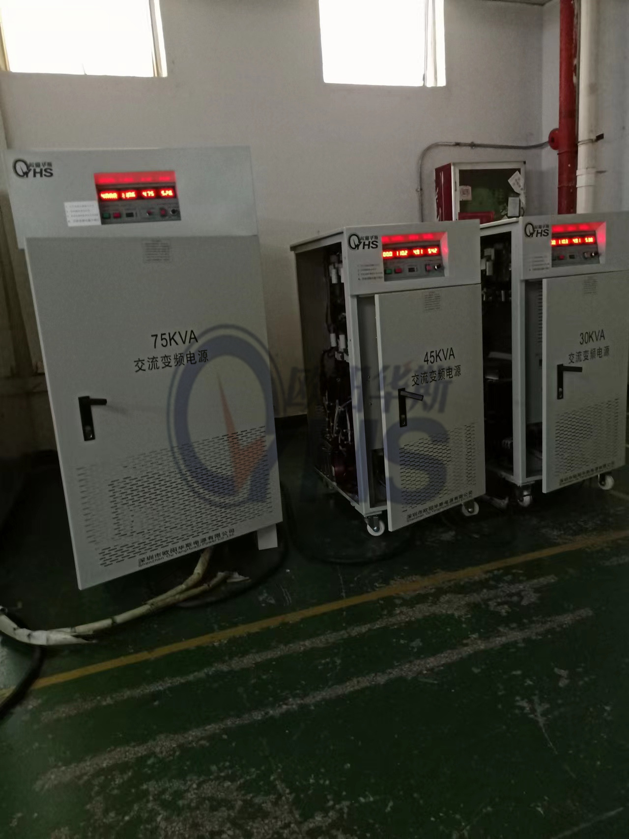 ŷ����˹����75KVA��Ƶ��Դ��45KVA��Ƶ��Դ�������ݣ����400HZ