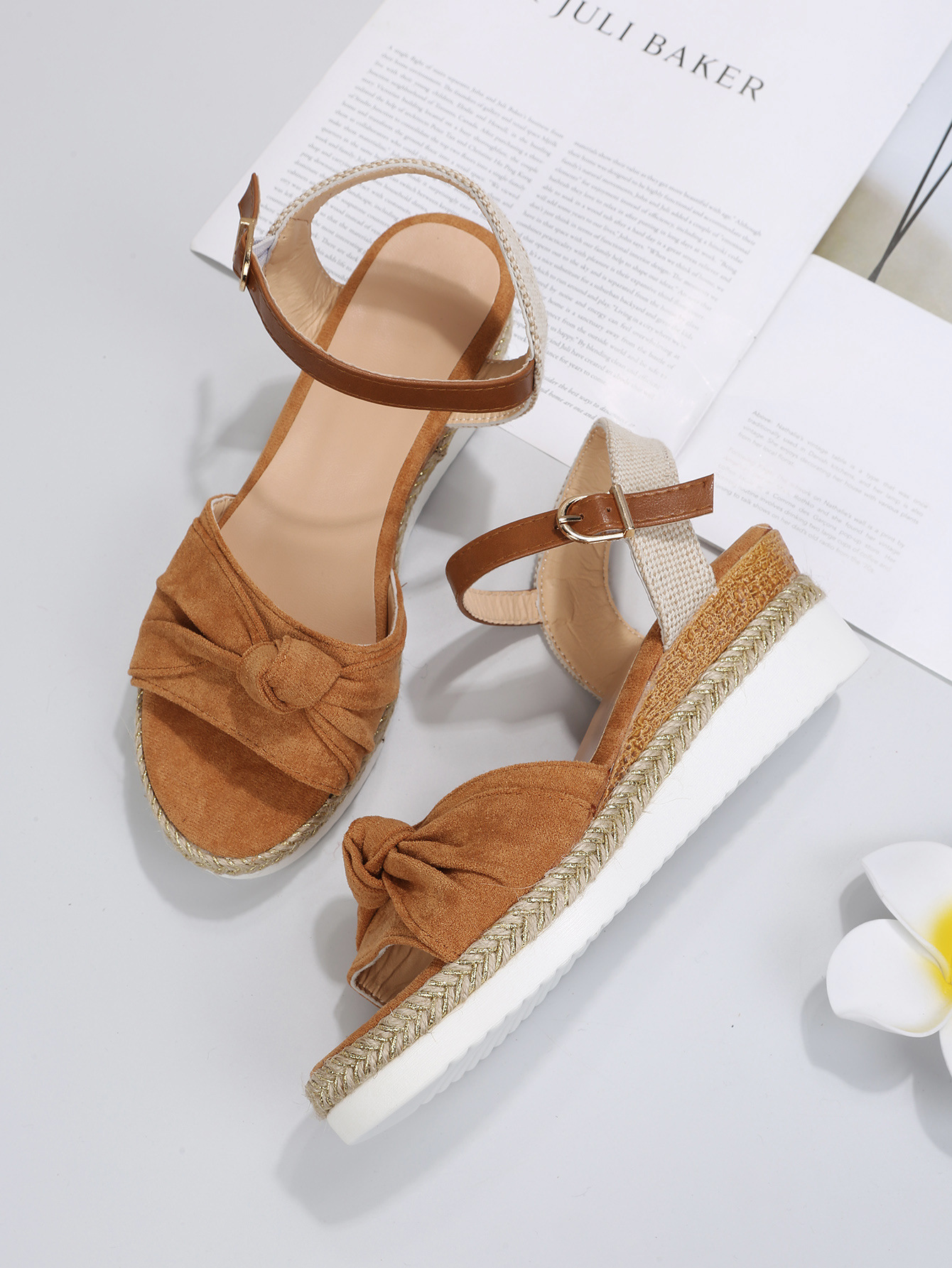 Title 19, Kadınlar için Balık Ağzı Tasarımlı Kenevir Hala...