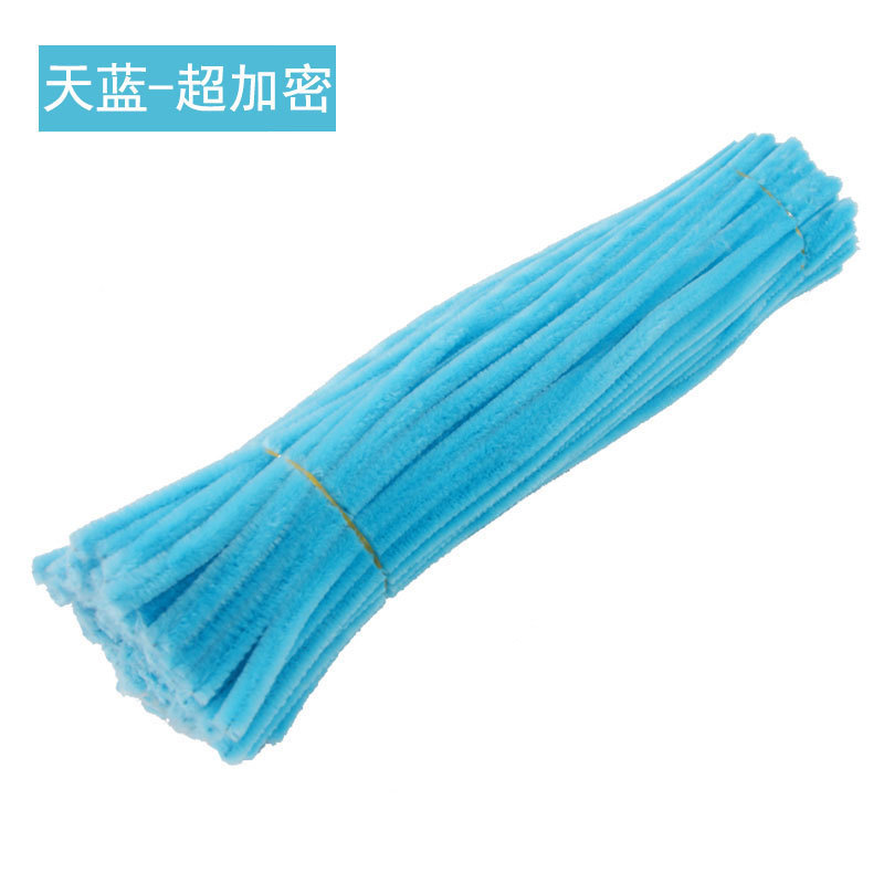 Varilla de torsión colorida súper densa hecha a mano fabricante de material de bricolaje al por mayor varilla de torsión de macarons hecha a mano en negrita para niños