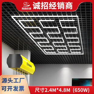 Car wash room special car beauty station light super bright maze light soft film led honeycomb nest maintenance machine repair light wholesale