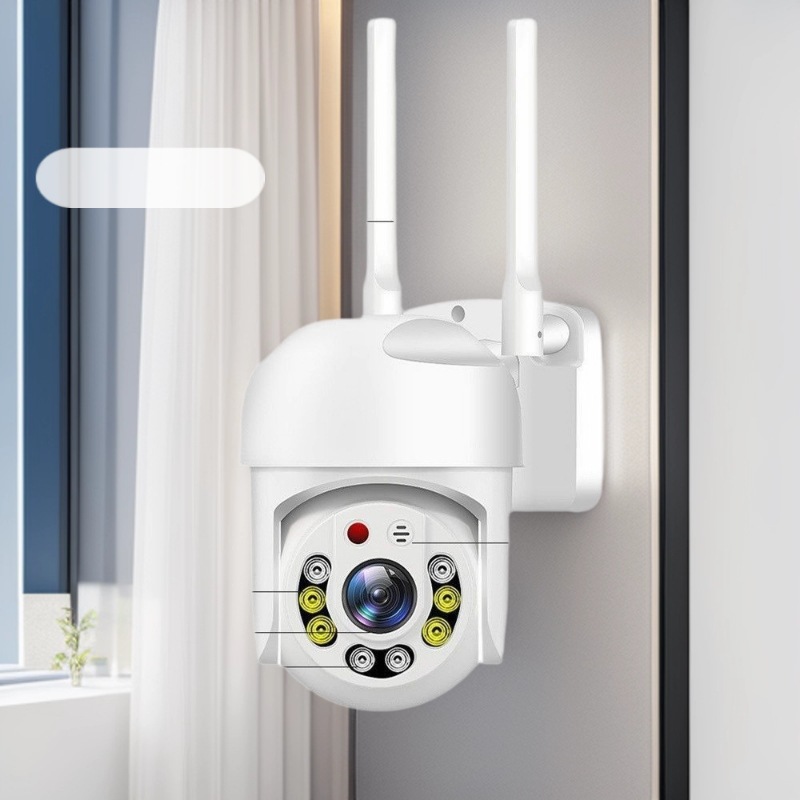 Cabeza de cámara pequeña máquina de bola A6 1.5 pulgadas HD al aire libre impermeable inalámbrico wifi monitor de seguridad cabeza de cámara