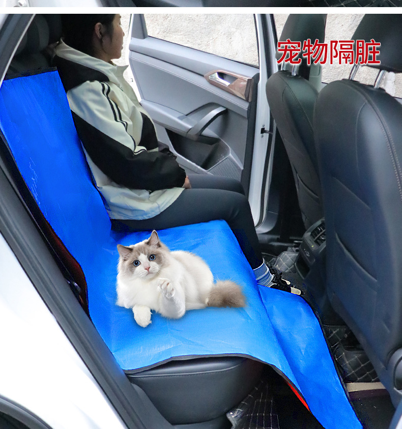 Car-Mounted Dirt-Proof Pet Mat, Anti-Hair Mat, Anti-Pee Mat, Laminated Thickeneded Laminated Anti-Fouling Rear Trunk Tool Mat