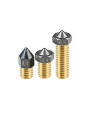 特氟龍塗層噴嘴 MK8/E3D V6噴頭0.4/0.6孔徑 擠出 打印PETG不粘料