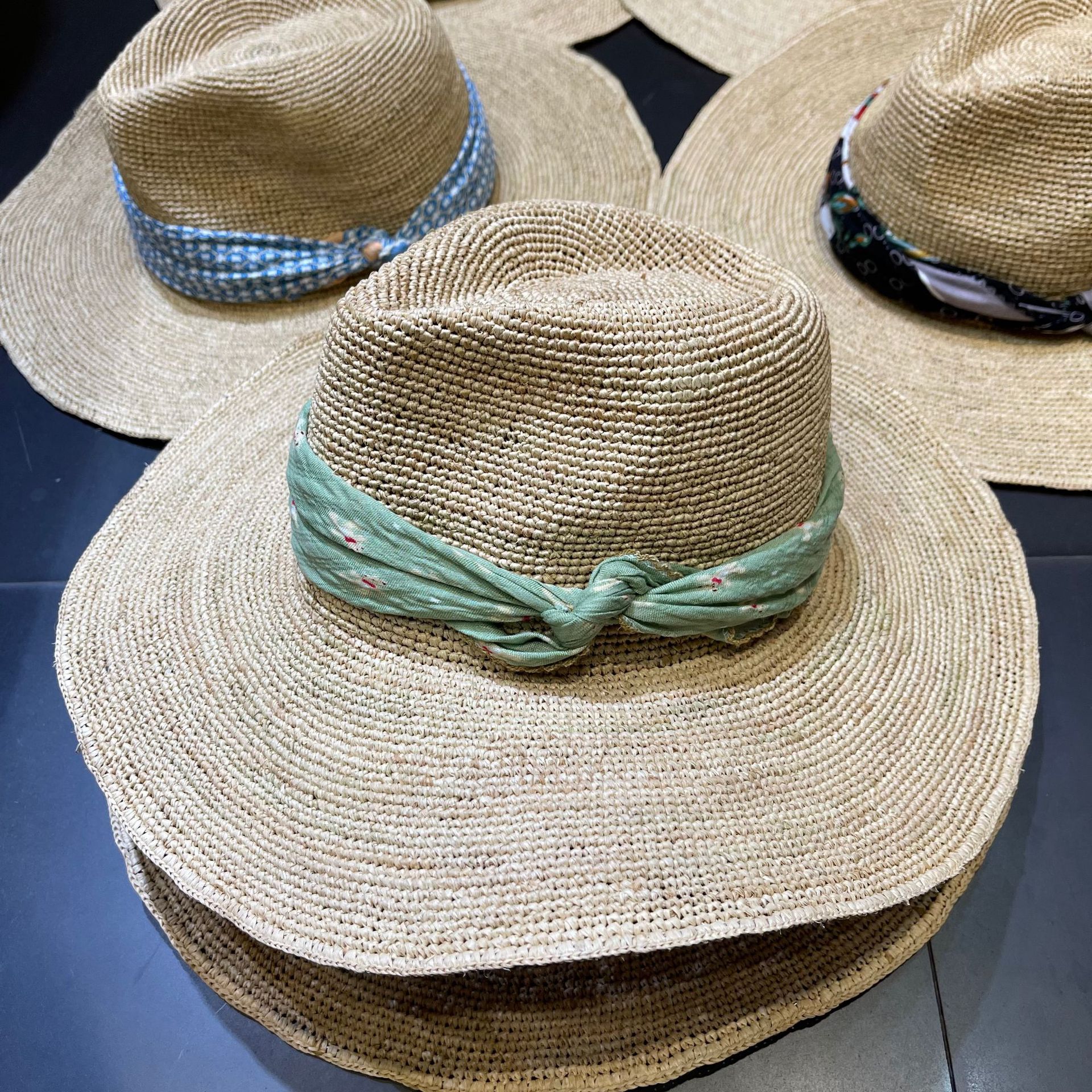 Sombrero de sol ala ancha con protector de cuello transpirable_voghion.com