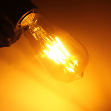 源頭工廠定制暖光琥珀色LED燈絲泡 230V復古愛迪生燈泡可調光
