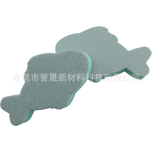 Hygienic aquarium, double-sided glass sponge bath sponge