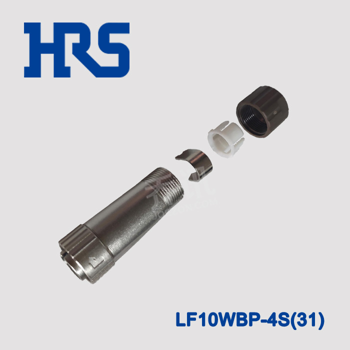 LF10WBP-4S(31) ���� HIROSE Բ�κ��� 4�ײ�ͷ IP67/IP68����