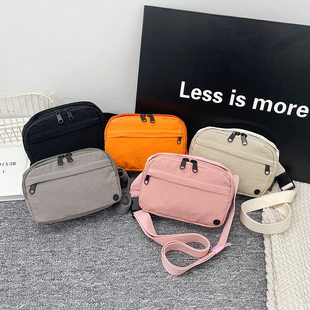 Nylon phone bag, Japanese one-shoulder bag, trend chest bag