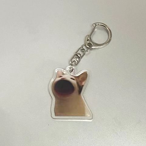 POPO 고양이 3.5cm 키 체인