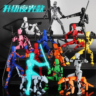 Фигурка dummy 13 13 подвижных суставов 3D-печать антистресс