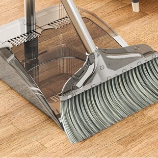 Dustpan Broom suit New Sweeping Bar Household Transparent Broom Broom 2024 Combination Special Broom