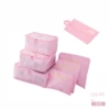 Fuchsia set, shoe bag, 6 pieces