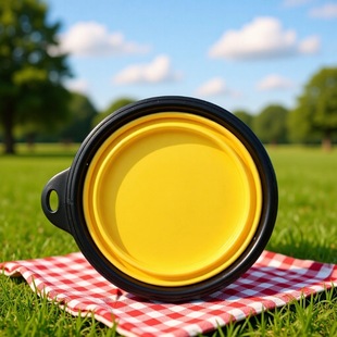 450ml silicone folding bowl cat bowl pet TPE bowl folding dog bowl Dog Bowl Pet Bowl pet dog feeding bowl
