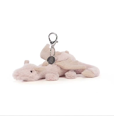 Lying Snow Dragon Doll – Oyuncaq yastıqlar - pink-dragon-15cm-pendant-complete-with-three-labels-ready-stock-wholesale