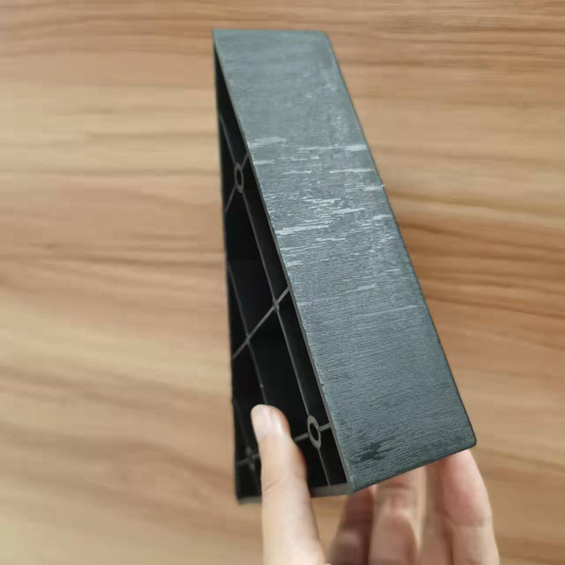 Triángulo plástico sofá pie triángulo cintura pie semicírculo pie plástico Pie de goma