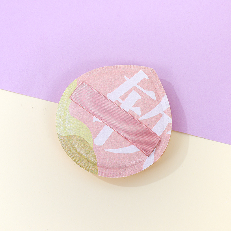 Puff de algodón de azúcar de algodón suave personalizado de fábrica, gran esponja de maquillaje de poliuretano súper suave y grueso, cojín de aire, herramientas de belleza