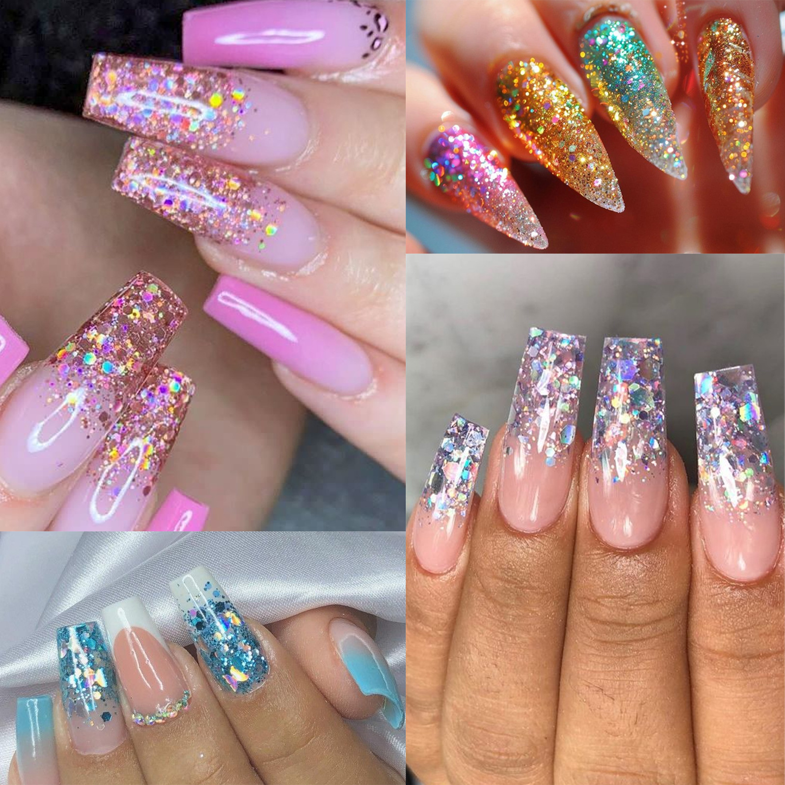 Pegamento de diamante brillante para decoración de uñas, pegamento platino, pegamento para esmalte de uñas, nuevo pegamento de diamante para decoración de uñas, pegamento UV al por mayor
