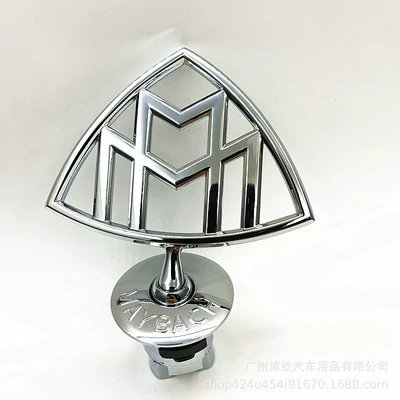 Car logo kit s-Class rear car logo - silver-sign-with-words