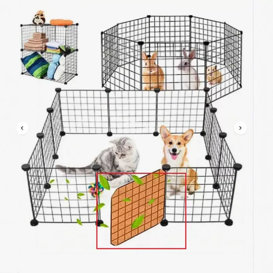 diy宠物围栏狗狗室内小型犬泰迪兔子猫咪法斗宠物窝狗笼子